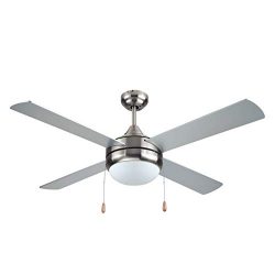 BLACK+DECKER BCF5252 Ceiling Fan Silver Finish