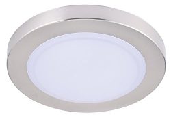 Cloudy Bay 7.5 inch LED Mini Flush Mount Ceiling Light 5000K Day Light Dimmable 12W 840lm -100W  ...