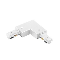 WAC Lighting HL-RIGHT-WT H Track Right L Connector, White by WAC Lighting