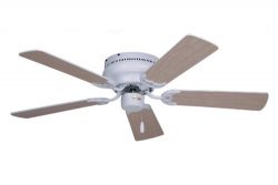 Emerson Ceiling Fans CF804SWW Snugger Low Profile Hugger Ceiling Fan, 42-Inch Blades, Light Kit  ...