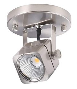 Cloudy Bay LED Track Light Head,CRI90+ Warm White Dimmable,Adjustable Tilt Angle Track Lighting  ...