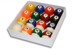 Empire USA Deluxe Pool Ball Set Standard Size 2-1/4″