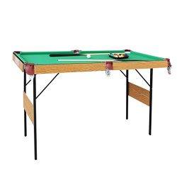 IFOYO Billiard Table, 55 Inch Folding Pool Table Steady Pool Game Table Modern Space Saving Bill ...