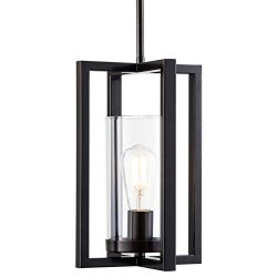 Verona Contemporary Intersecting Pendant Light – Bronze w/LED – Linea di Liara LL-P1 ...