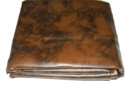 Iszy Billiards 7 Foot Heavy Duty Fitted Leatherette Pool Table Billiard Cover Amber