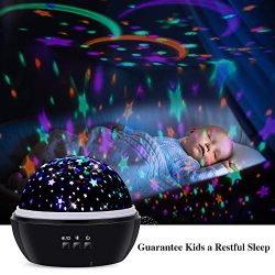 Star Night Light Projector,GoLine Projector Night Light for Toddler Baby, Rotating Starry Ceilin ...