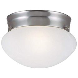 Design House 511568 Millbridge 2 Light Ceiling Light, Satin Nickel