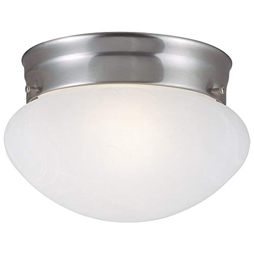 Design House 511568 Millbridge 2 Light Ceiling Light, Satin Nickel