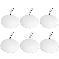 Dream Lighting 12V LED Dome Light Fixture – 4.5″ Cool White Cabin Lights Pack of 6