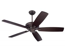 Emerson Ceiling Fans CF784ORB Carrera, 60-Inch Indoor Ceiling Fan, Light Kit Adaptable, Oil Rubb ...