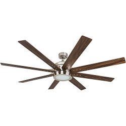 Honeywell Ceiling Fans 50608-01 Xerxes Ceiling Fan, 62, Brushed Nickel