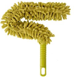 DocaPole Microfiber Flex-and-Stay Ceiling Fan Duster // Fan Duster with Removable Microfiber Che ...