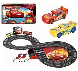 Carrera First Disney/Pixar Cars 3 – Slot Car Race Track – Includes 2 cars: Lightning ...