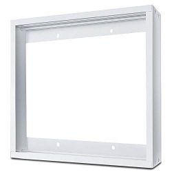 LEDMO 2X2FT Ceiling Frame Kit – Aluminium Surface Mounting Bracket Kit for LED Panel Light ...