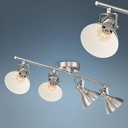 Otis 4-Light Bushed Nickel Metal Track Fixture – Pro Track