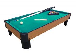 Playcraft Sport Bank Shot 40-Inch Pool Table with Green Cloth