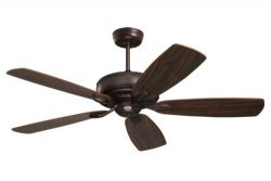 Emerson Ceiling Fans CF901ORB Prima Energy Star Ceiling Fan With Wall Control, Light Kit Adaptab ...