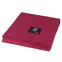 7/8/9FT Heavy Duty 600D Polyester Canvas Billiard Pool Table Cover(7 Colors Available) (Wine Red ...