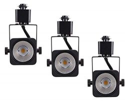 Cloudy Bay LED Track Lights Head,CRI 90+ Day Light 5000K Dimmable,Adjustable Tilt Angle Track Li ...