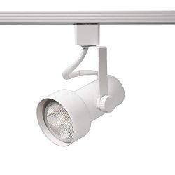 WAC Lighting HTK-725-WT H Series Line Voltage Track Head in White Finish (Renewed)