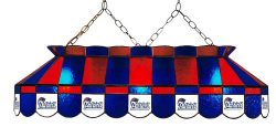 Imperial Officially Licensed NFL Merchandise: Tiffany-Style Stained Glass Billiard/Pool Table Li ...
