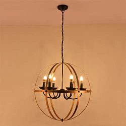 Beyonds Rustic Brass Chandelier Pendant Lighting – 2019 6 – Light E26 Industrial Vin ...