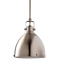 Stone & Beam Industrial Hood Pendant Light Chandelier – 8 Inch Shade, 13 – 61 In ...