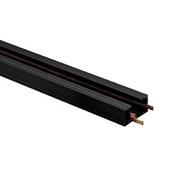 Jesco Lighting LTR8S Accessory – 8′ “L” Track System, Black Finish