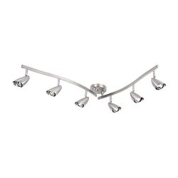 NOMA Track Lighting | Foldable & Adjustable Ceiling Light Fixture | Perfect for Kitchen, Hal ...