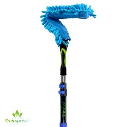 EVERSPROUT 1.5-to-4.5 Foot Flexible Microfiber Ceiling & Fan Duster | 8-10 Ft Standing Reach ...