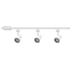 WAC Lighting H-8010/3-30-WT Charge LED Energy Star 3 Light Track Kit, White (Renewed)