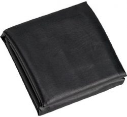 Black 8′ Heavy Duty Leatherette Pool Table Cover – 8 Foot Billiard Table Cover