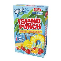 Wyler’s Light Island Punch Singles To Go, Radical Lemon Berry, 10-Count Box (12 Pack) R ...